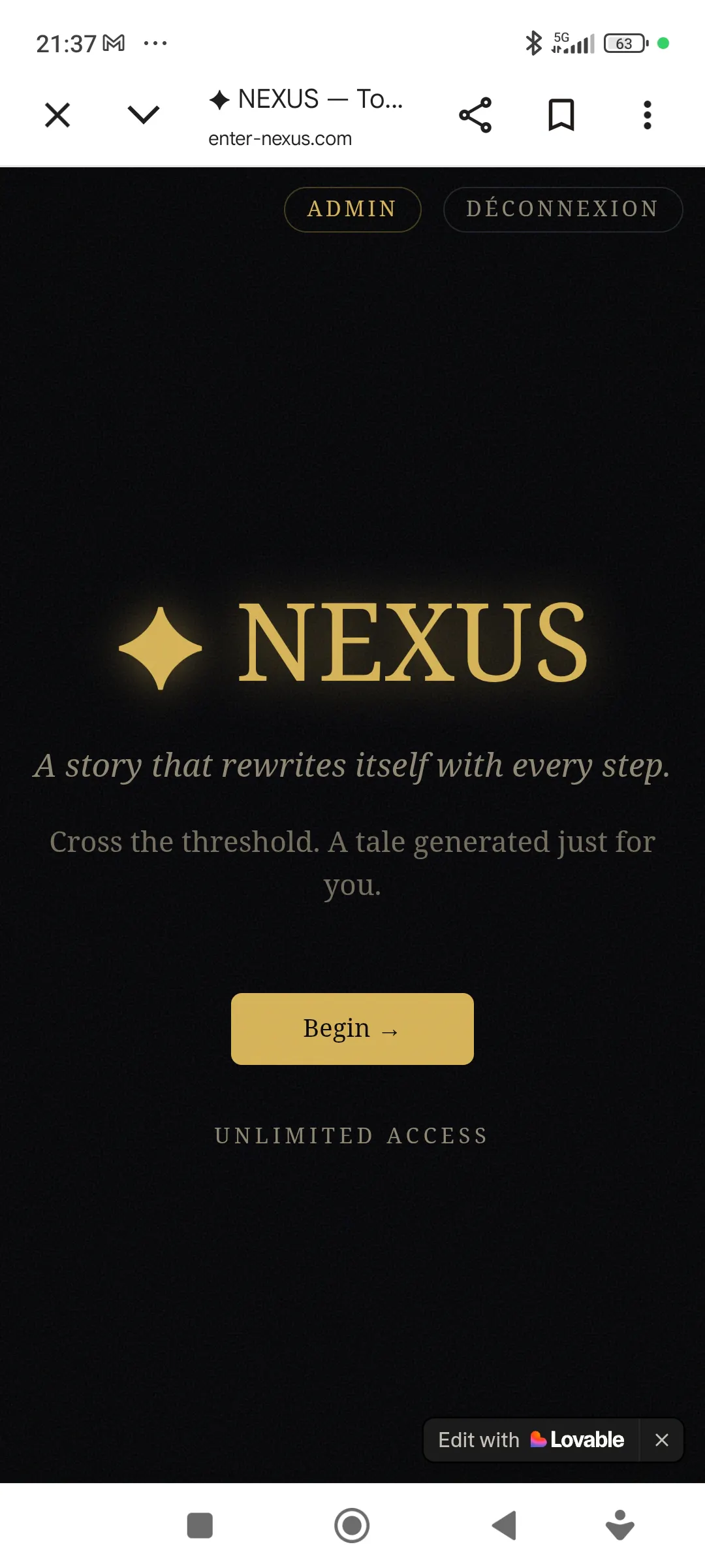 ✦ NEXUS 