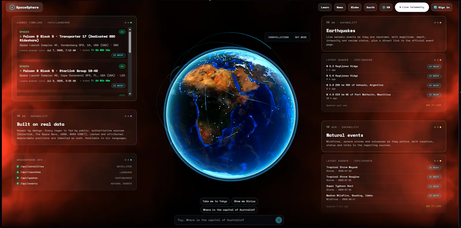 SpaceSphere screenshot 4