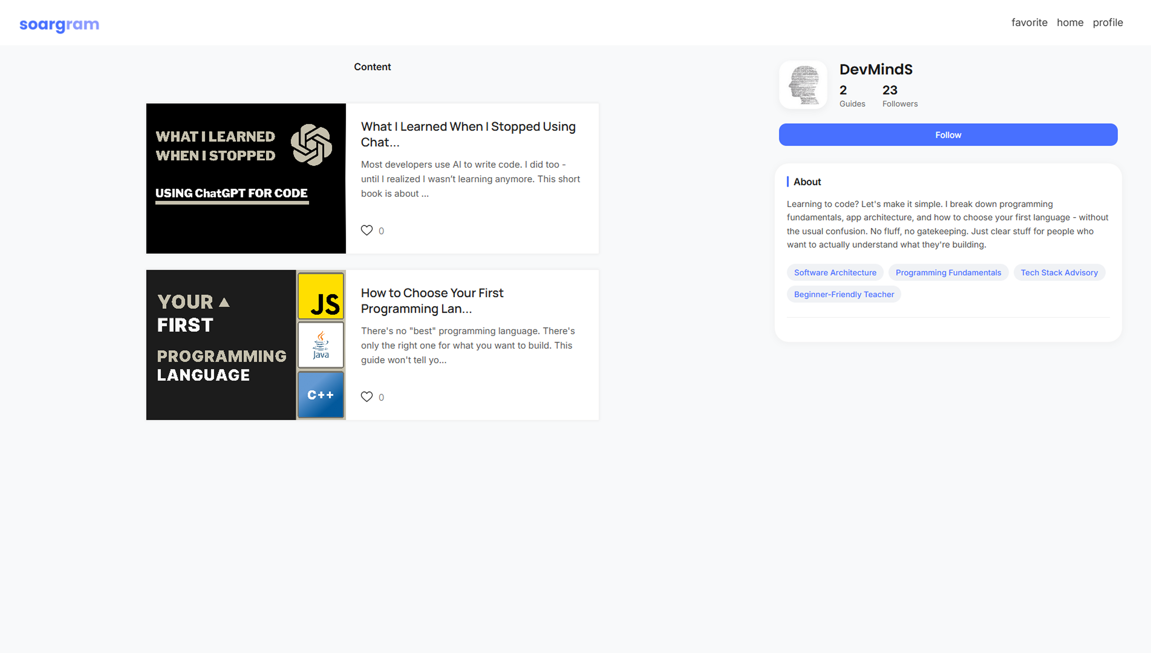 Soargram gallery image