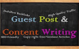 Article Writing and Guest Post Backlinks media 1