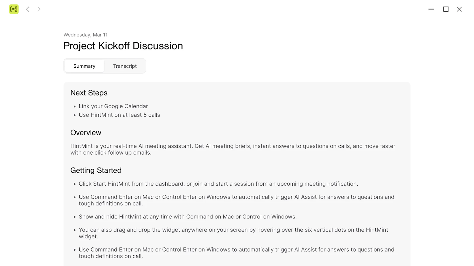 HintMint screenshot 4