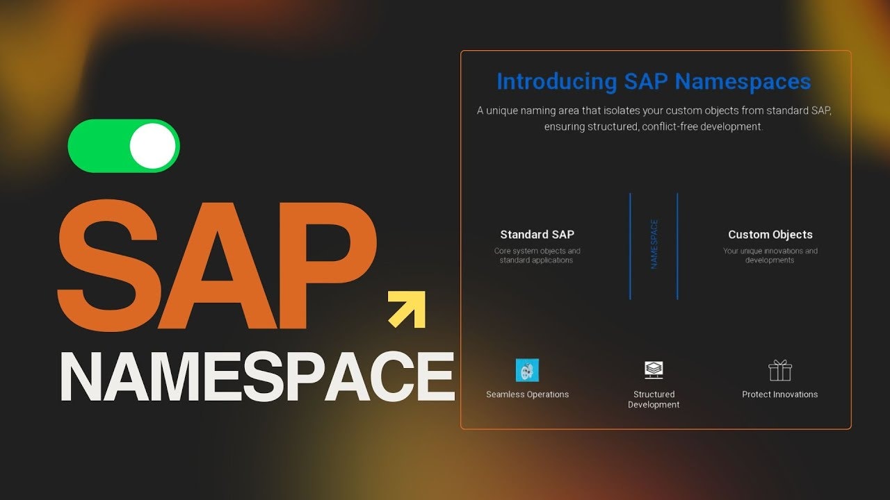 SAP Namespace Registration & Activation  gallery image