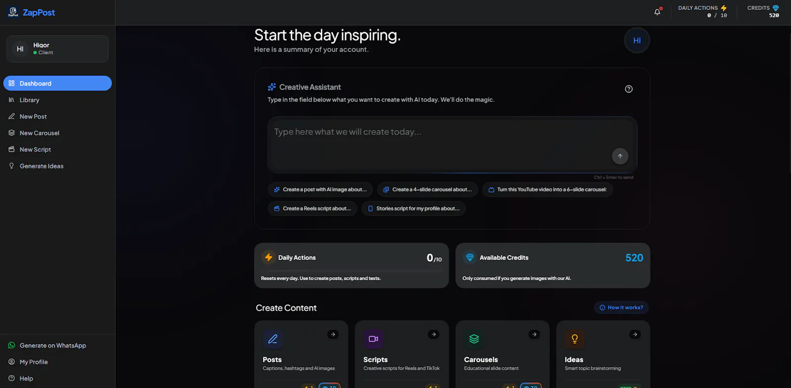 ZapPost screenshot 2