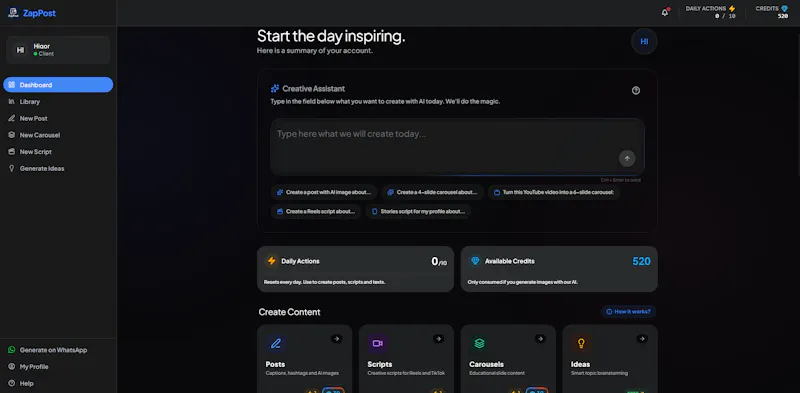 ZapPost screenshot 2