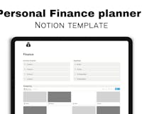 The Personal Budget Notion Template media 2
