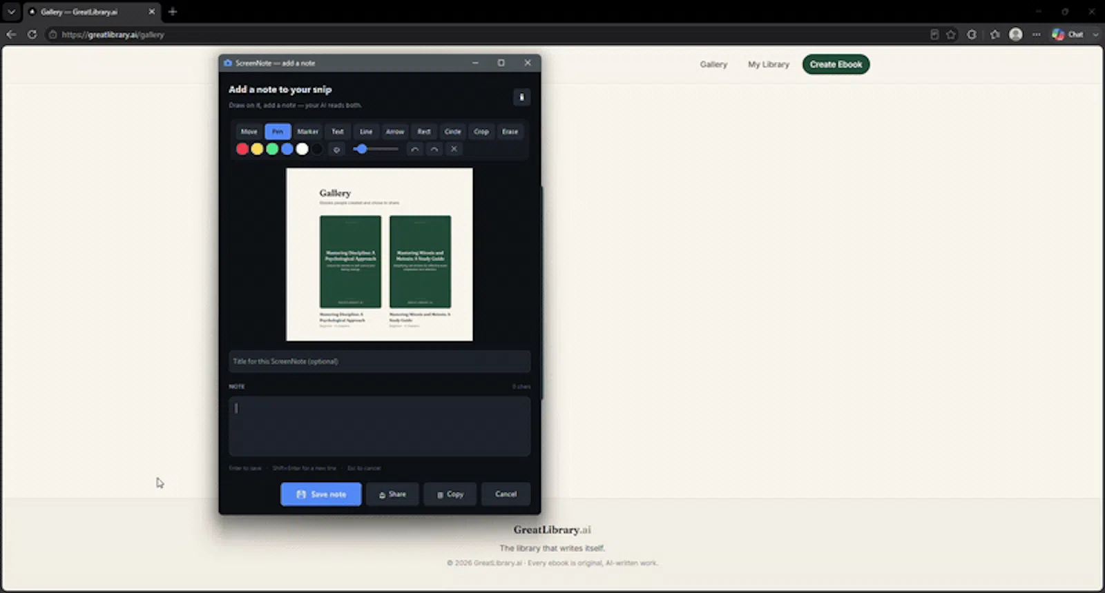 ScreenNote screenshot 7