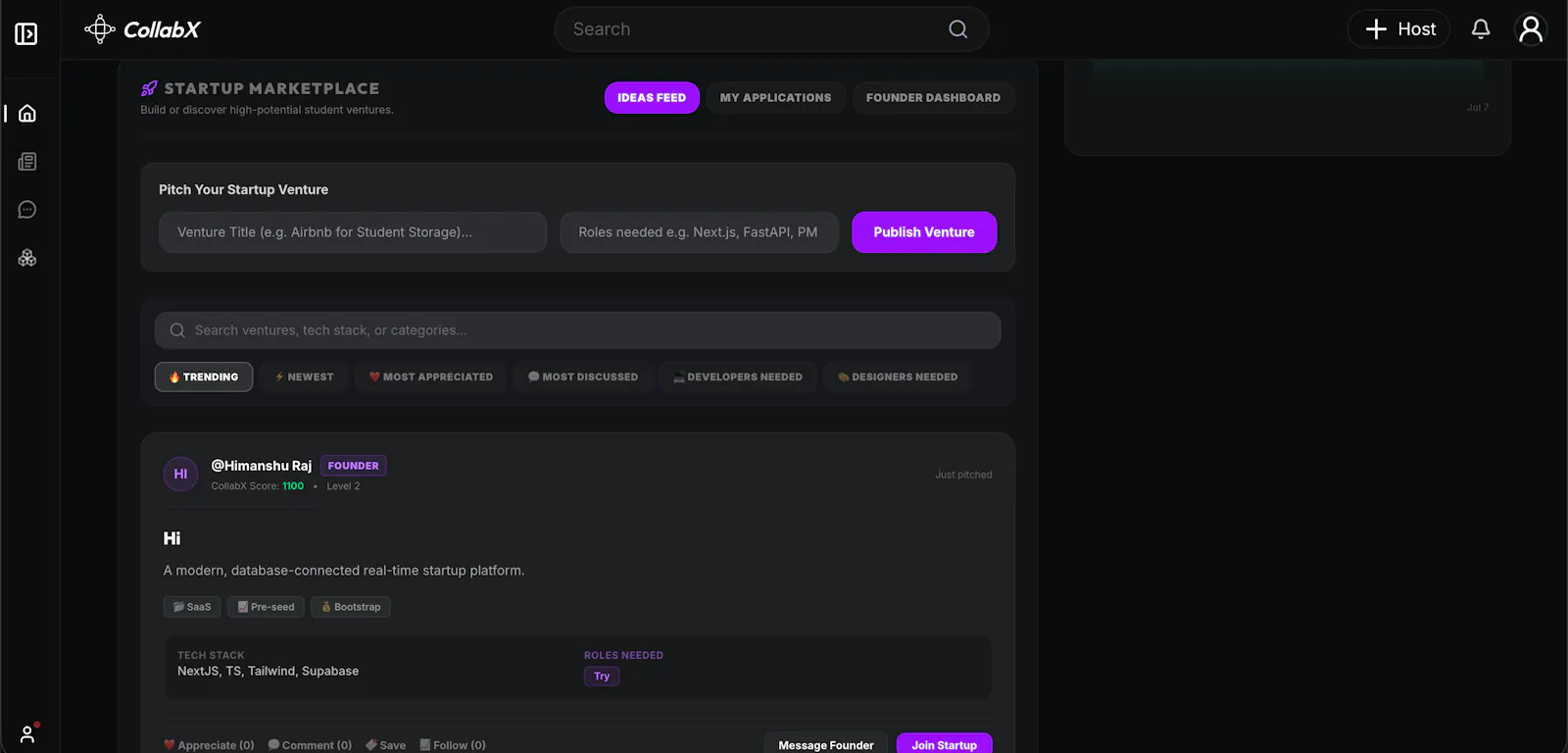 CollabX screenshot 3
