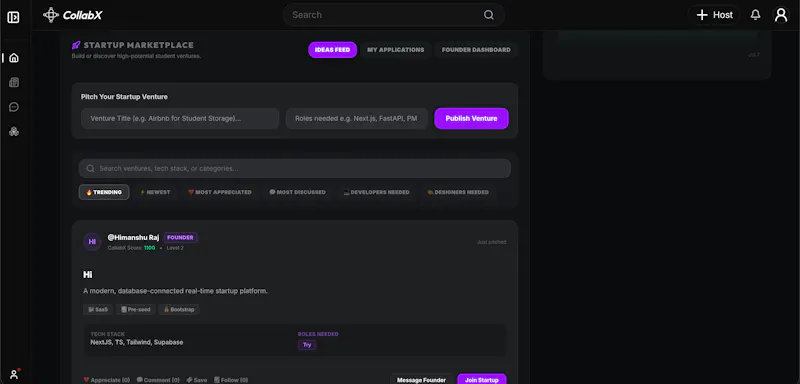 CollabX screenshot 3