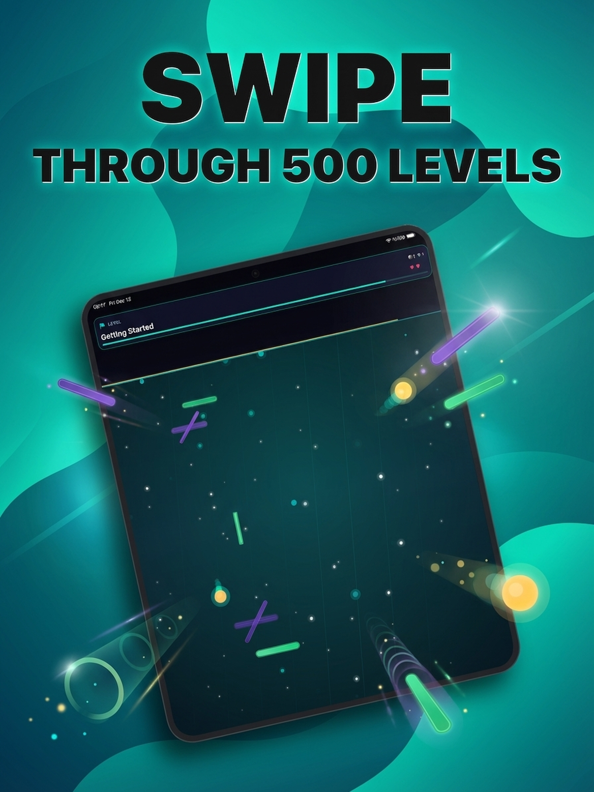 Swipe Slip — Tunnel Runner Game, 500 lvl gallery image
