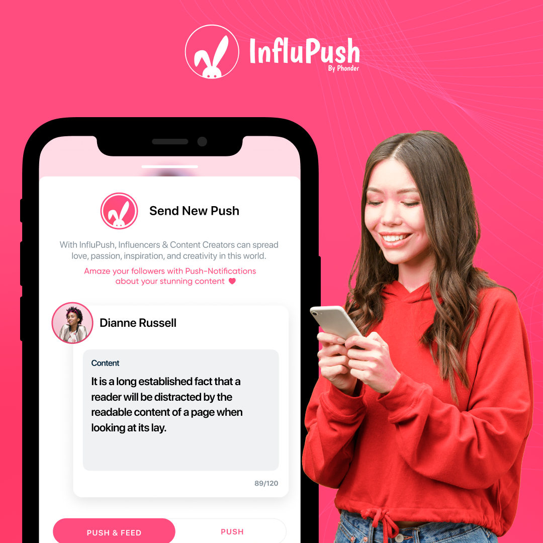 InfluPush gallery image