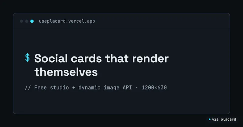 Placard screenshot 1