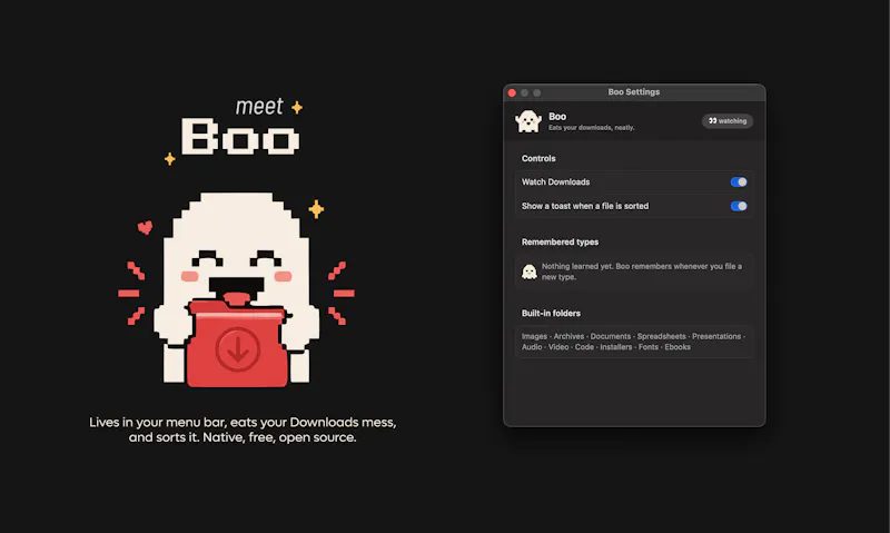 Boo screenshot 1