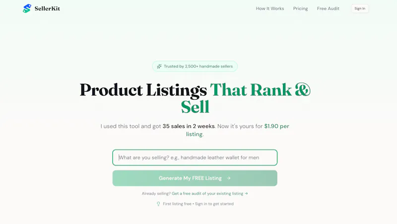 SellerKit screenshot 1