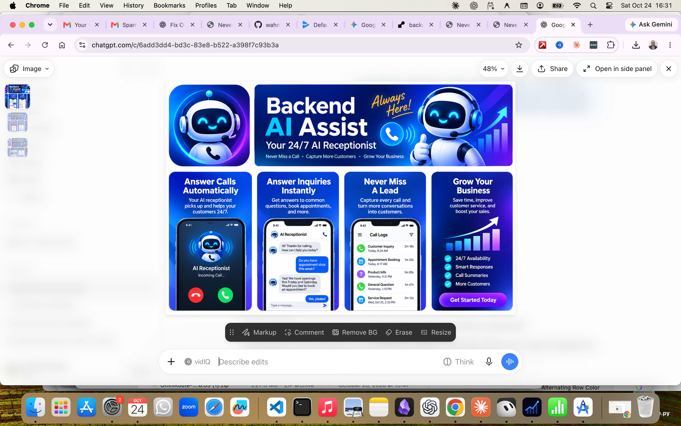 Backend AI Assist logo