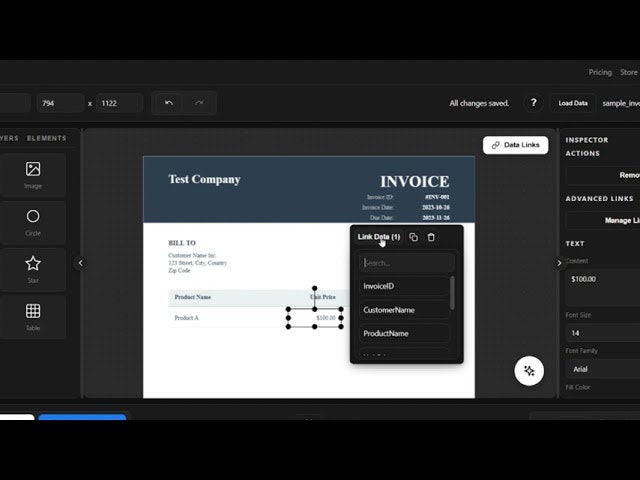 CSVLink gallery image
