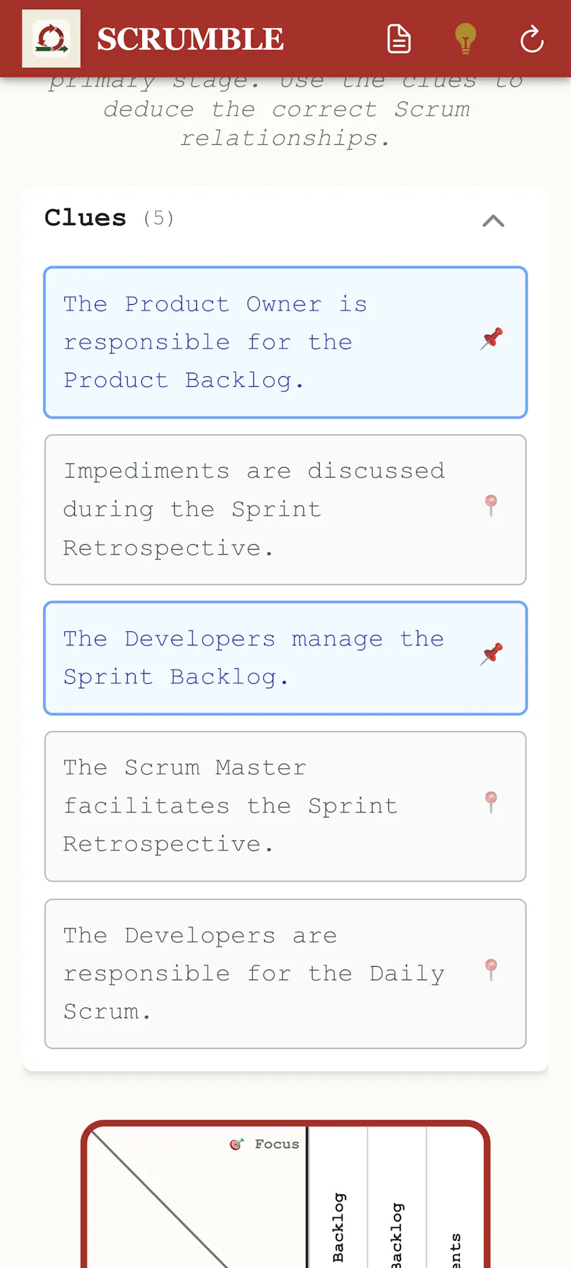 SCRUMBLE screenshot 3