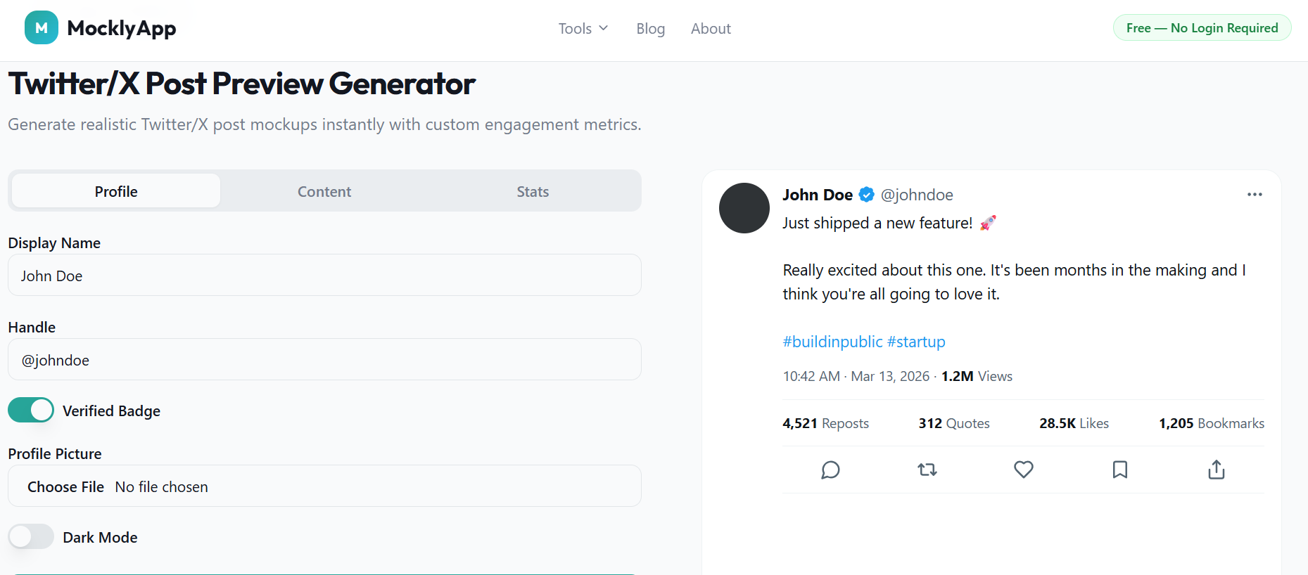 MocklyApp gallery image