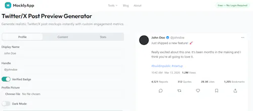 MocklyApp gallery image