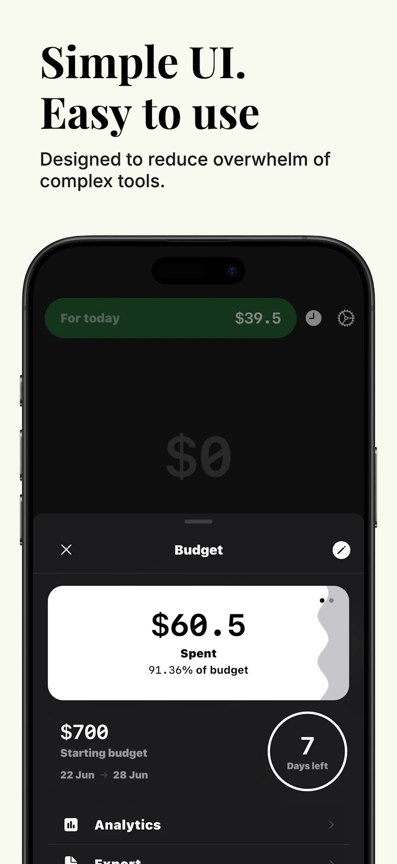 Mintseed - Daily Budgets screenshot 3