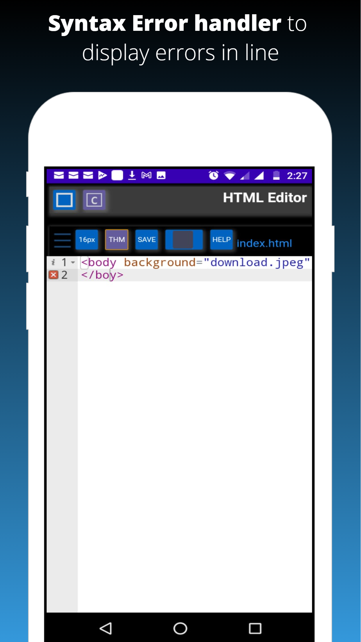 HTML Editor with Localhost gallery image