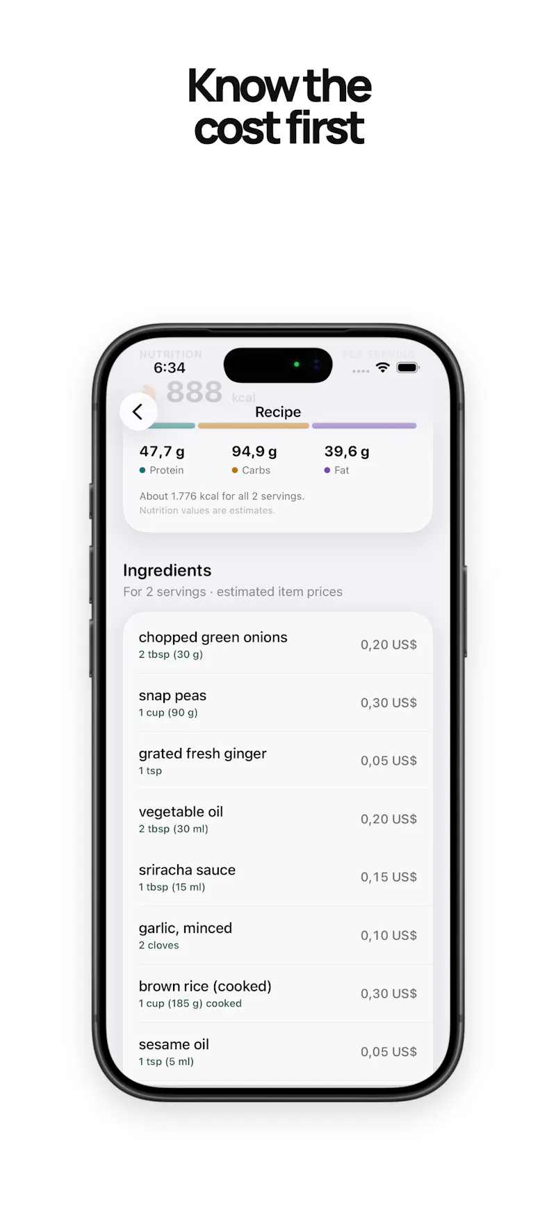 MealWise screenshot 2