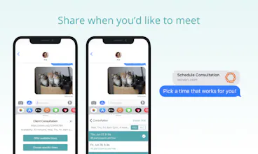 Woven Calendar for iMessage gallery image