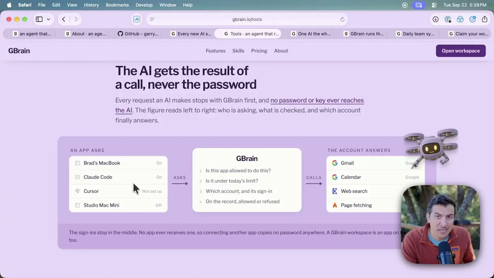 GBrain screenshot 1 (video preview)