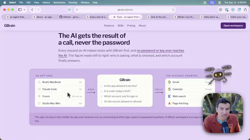 GBrain screenshot 1 (video preview)