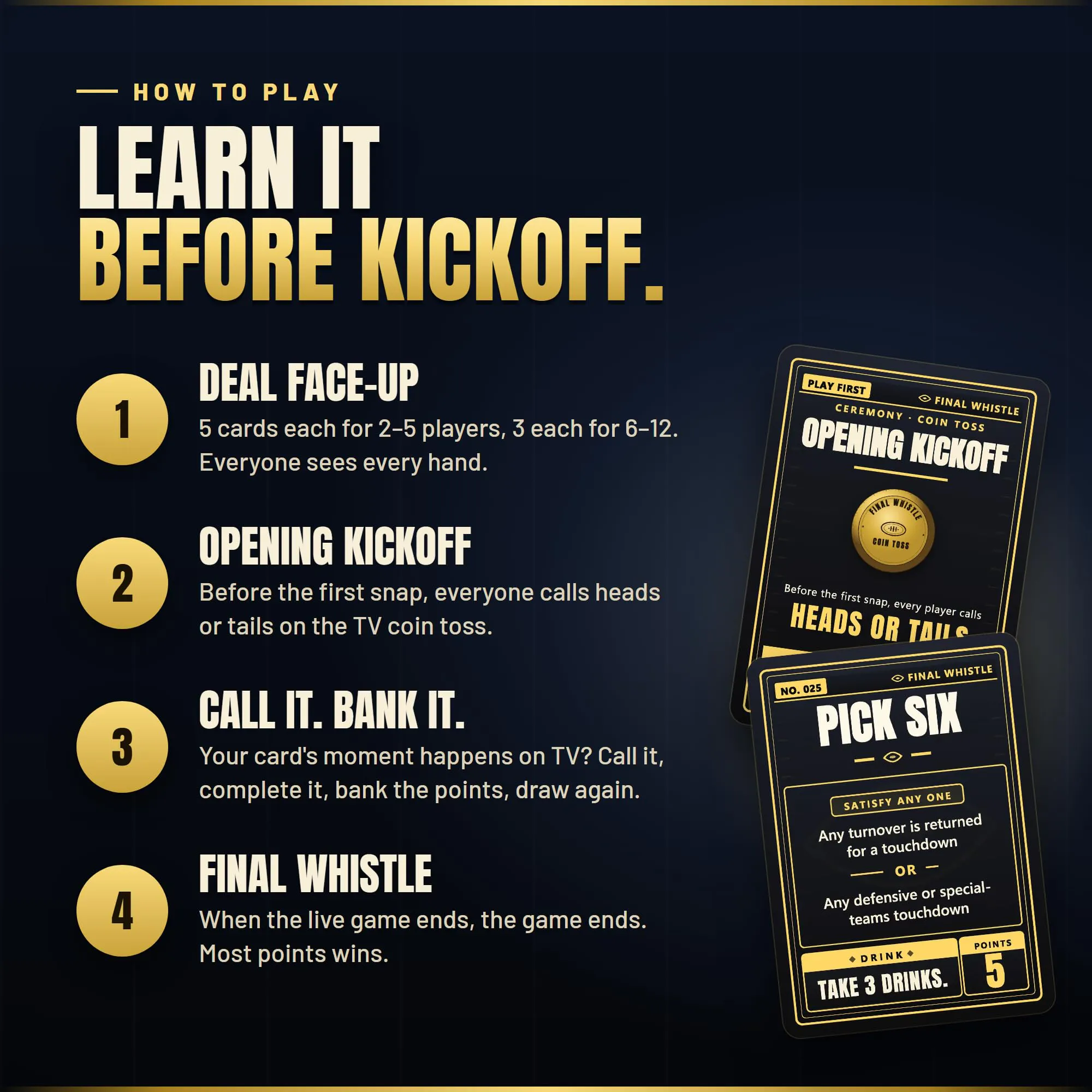 Final Whistle Live Football Party Game gallery image