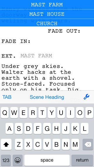 Final Draft Writer for iPhone gallery image