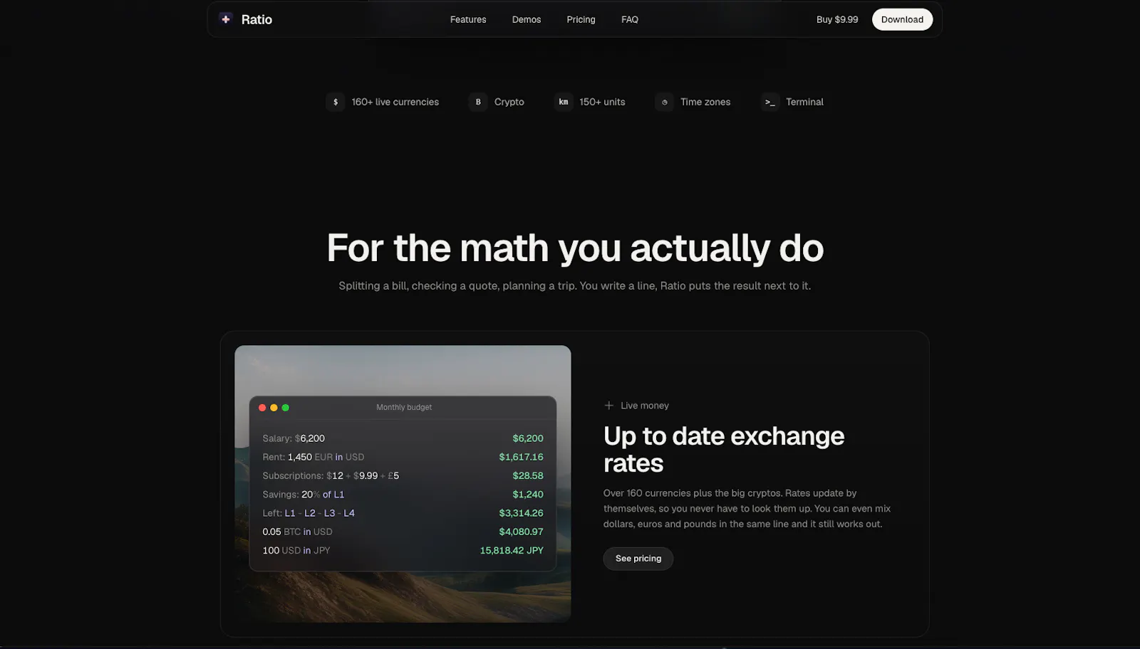 Ratio screenshot 3