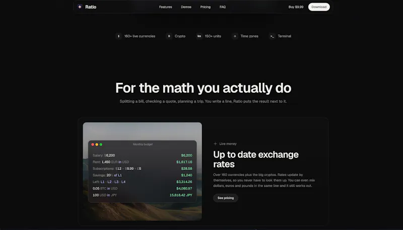 Ratio screenshot 3