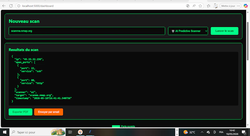 SENTRAX – Cybersécurité open source screenshot 1