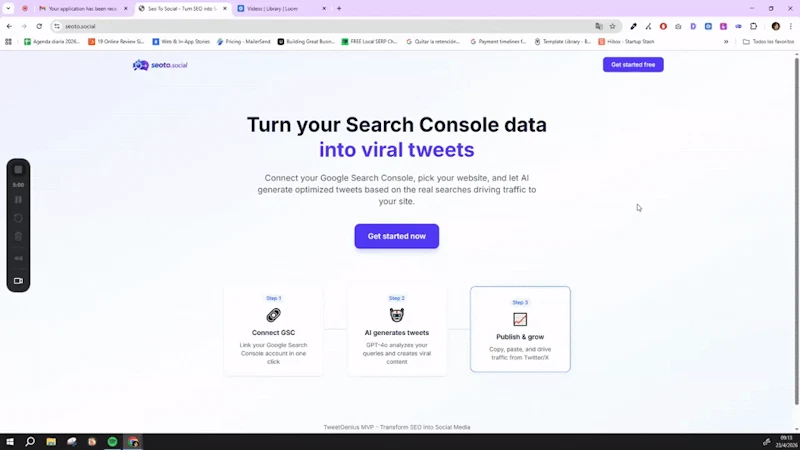 Seo To Social screenshot 1 (video preview)