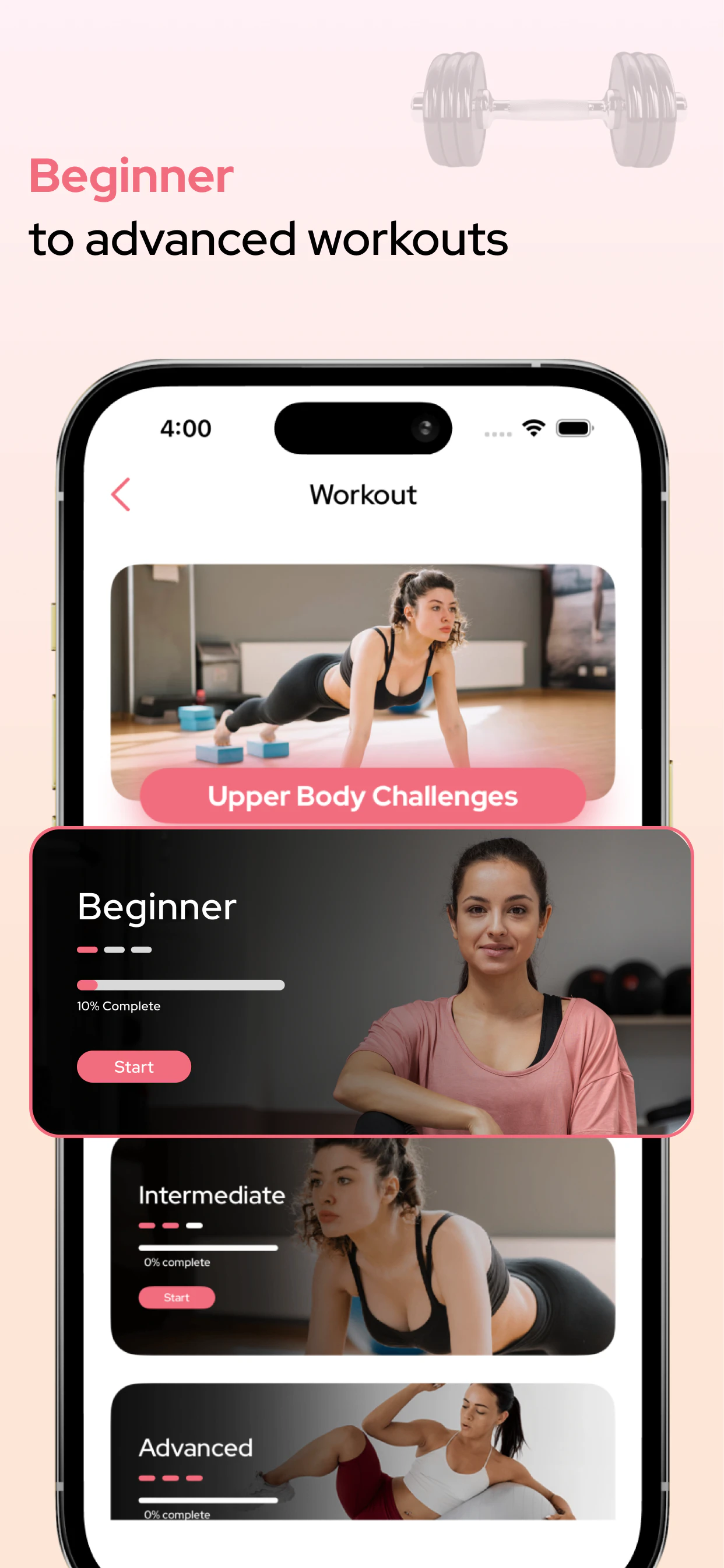 Workout for Women: HomeFitPro 截图 7