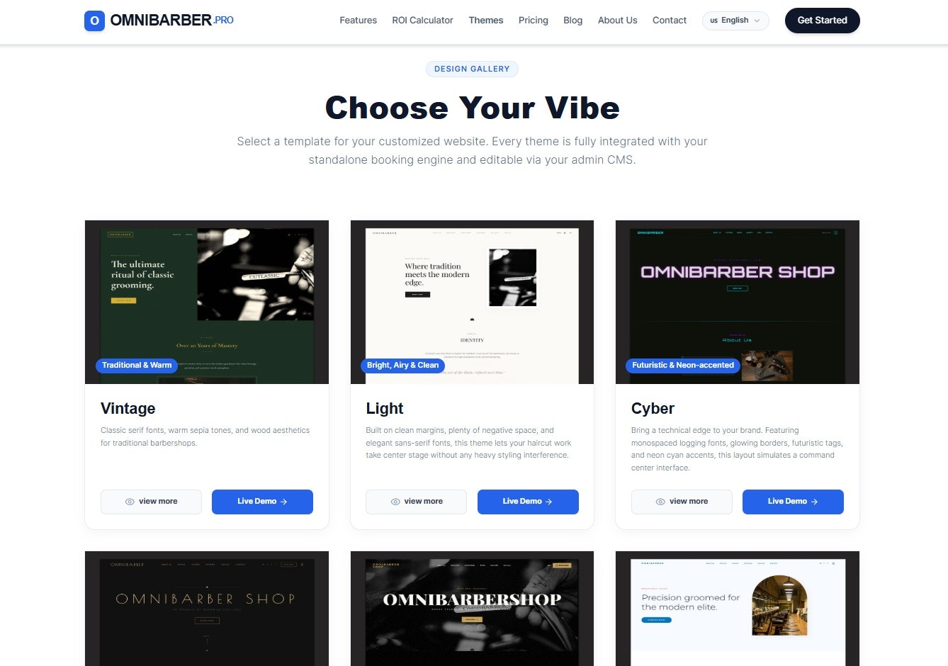 OMNIBARBER The Booking System you need gallery image
