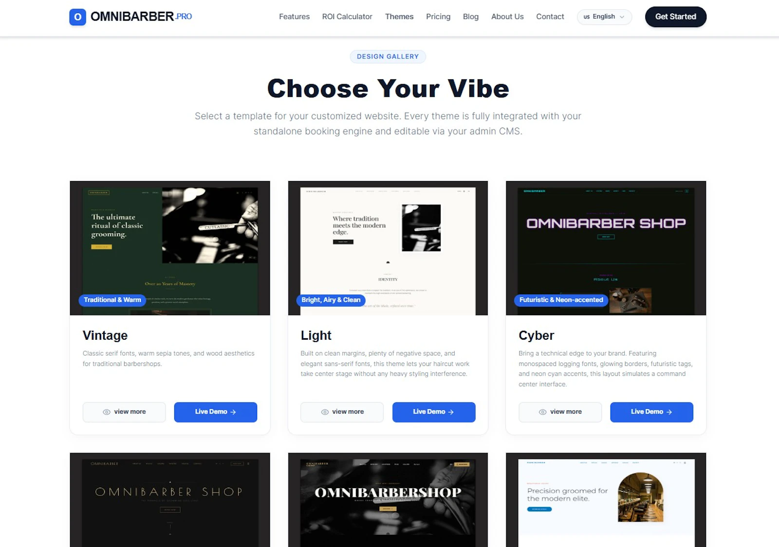 OMNIBARBER The Booking System you need screenshot 6