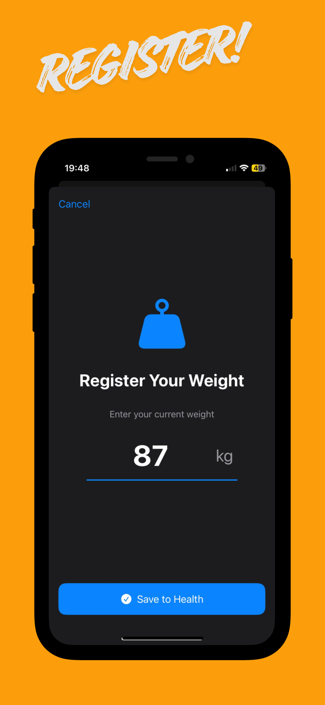 WeightSync gallery image