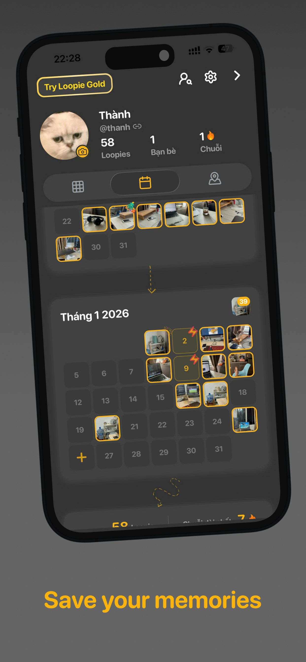 Loopie - Main product screenshot demonstrating key features and user interface