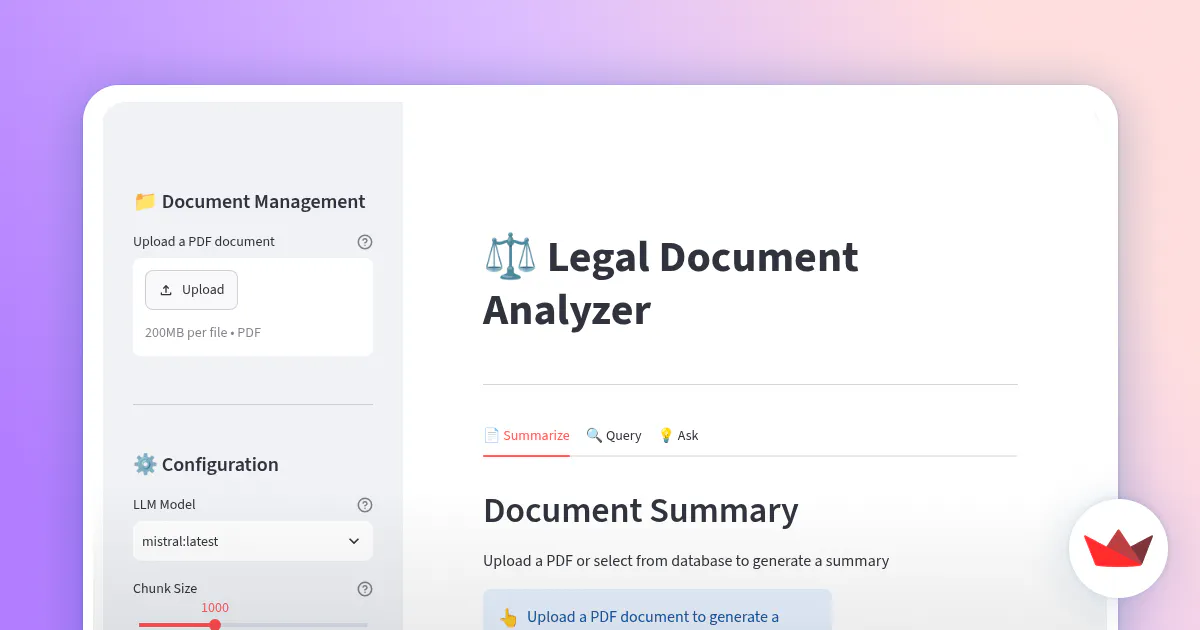 Leagal Document Analyzer gallery image