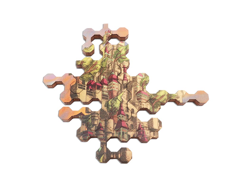 Hoefnagel Wooden Jigsaw Puzzle Club media 3