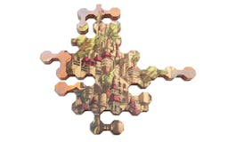 Hoefnagel Wooden Jigsaw Puzzle Club media 3