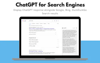 ChatGPT for Search Engines gallery image