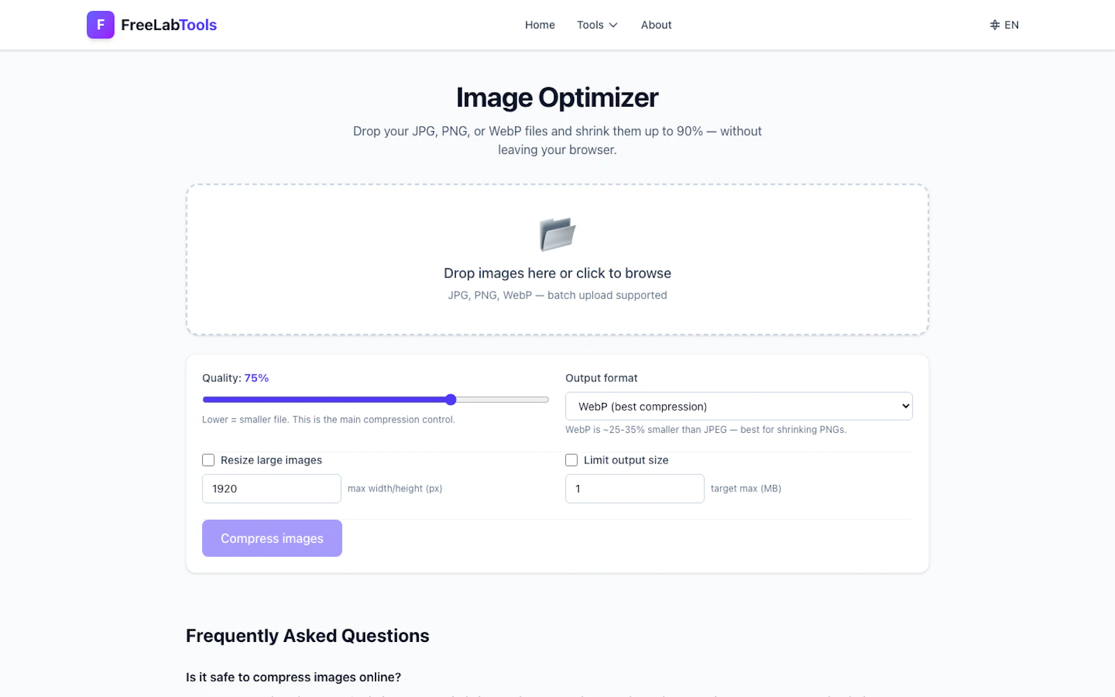 FreeLabTools — Free Browser Tools screenshot 4