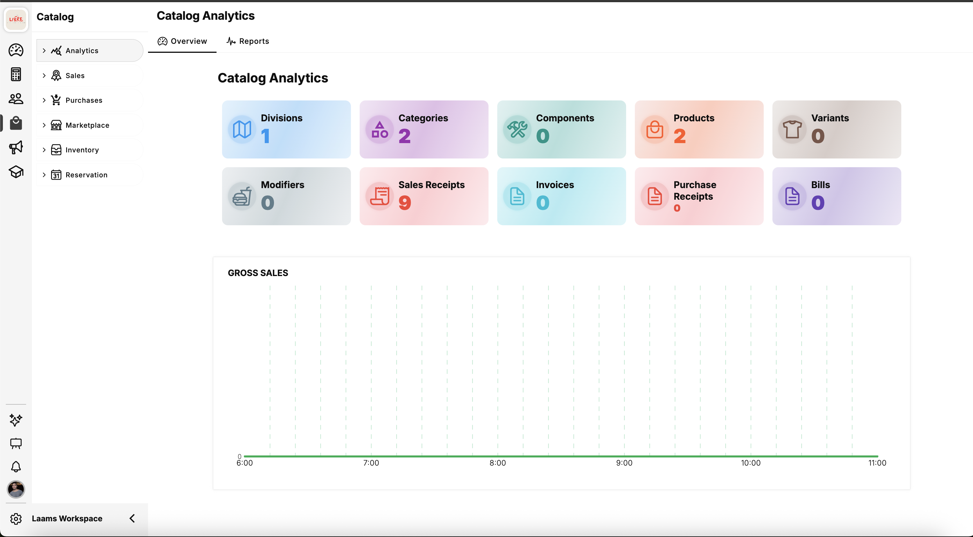 Laams Workspace - Screenshot 4 showing product features and functionality