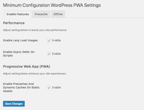 MCW PWA WordPress Plugin gallery image