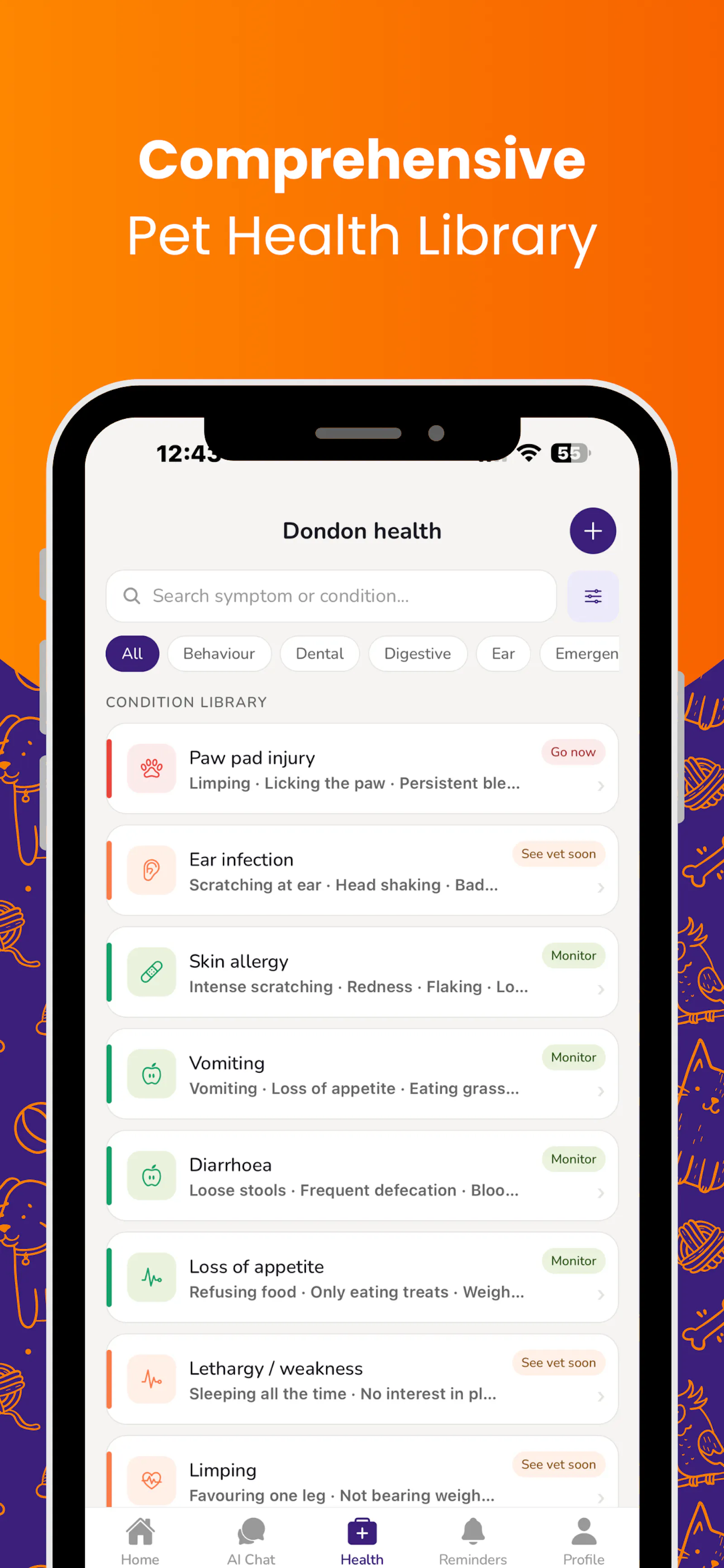 Pavlov - Pet Care screenshot 5