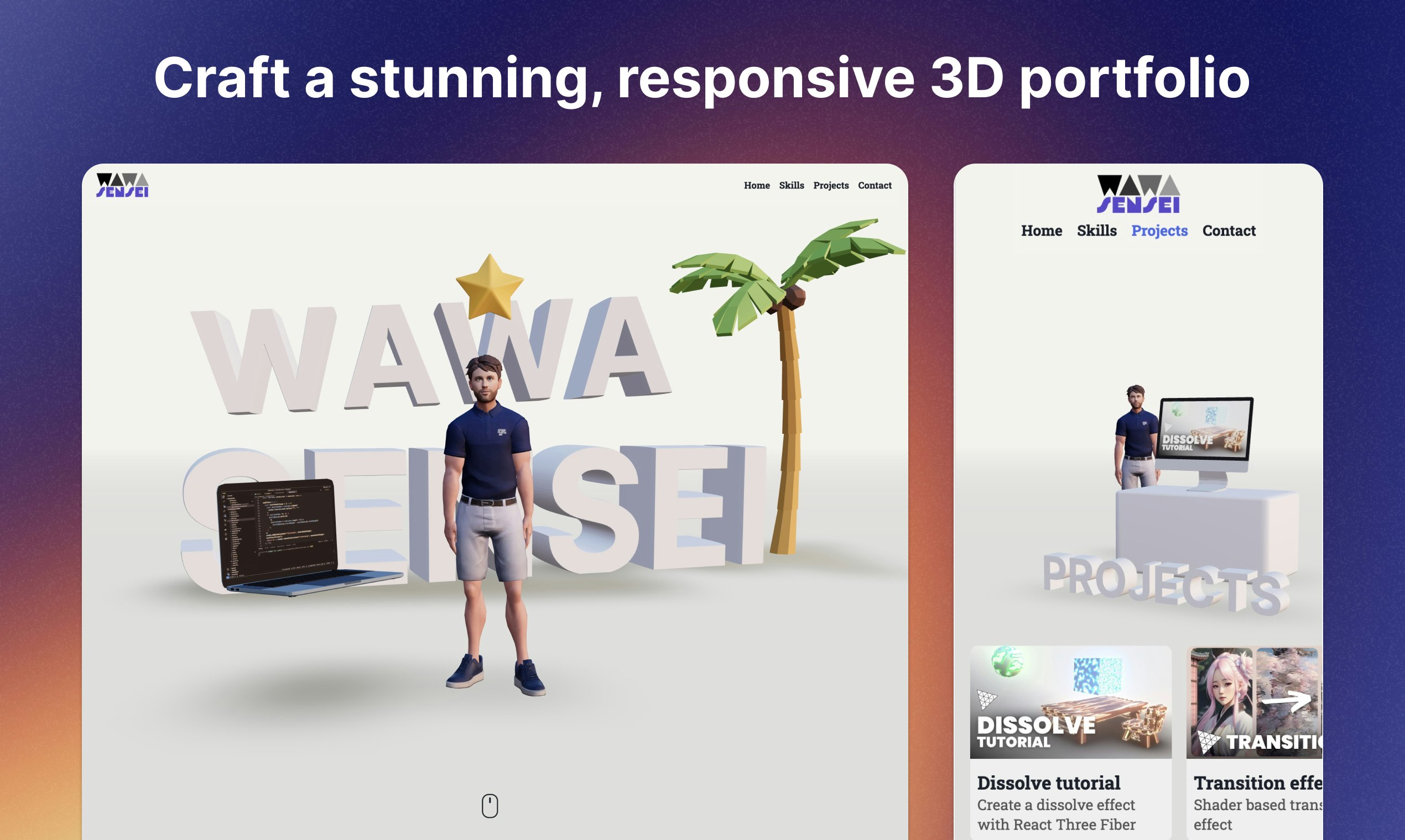3D 웹 개발에 대한 궁극적 인 가이드 - React Three Fiber로 3D 웹 사이트를 구축하는 방법에 대해 알아보십시오. 미디어 4