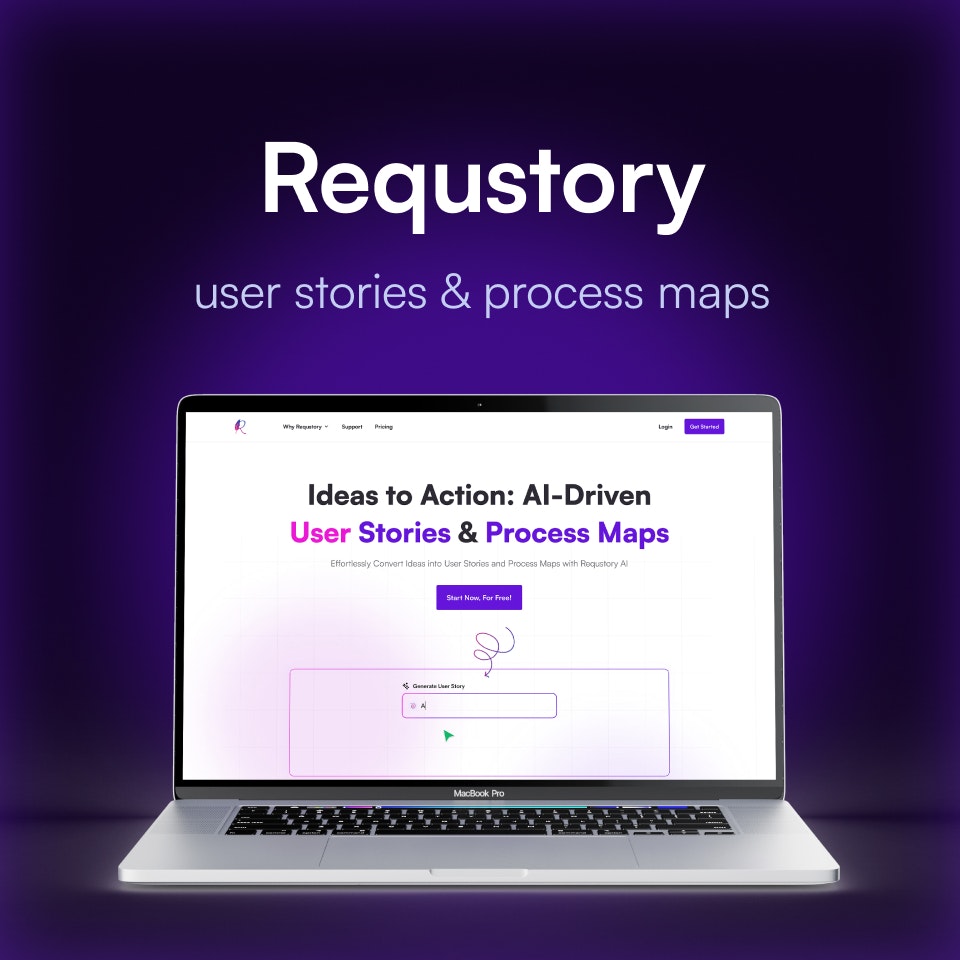 Requstory logo