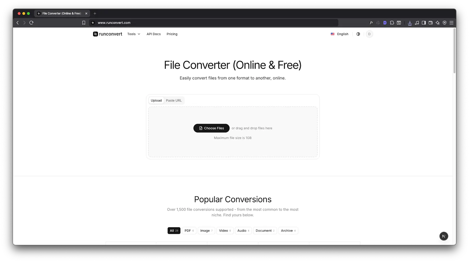 RunConvert screenshot 1